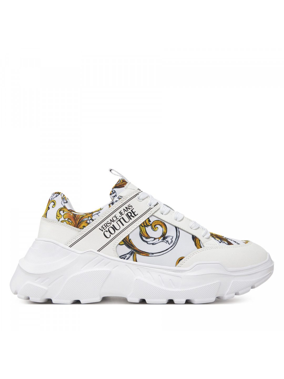 Sneakersy Versace Jeans Couture 78YA3SC2 Bílá
